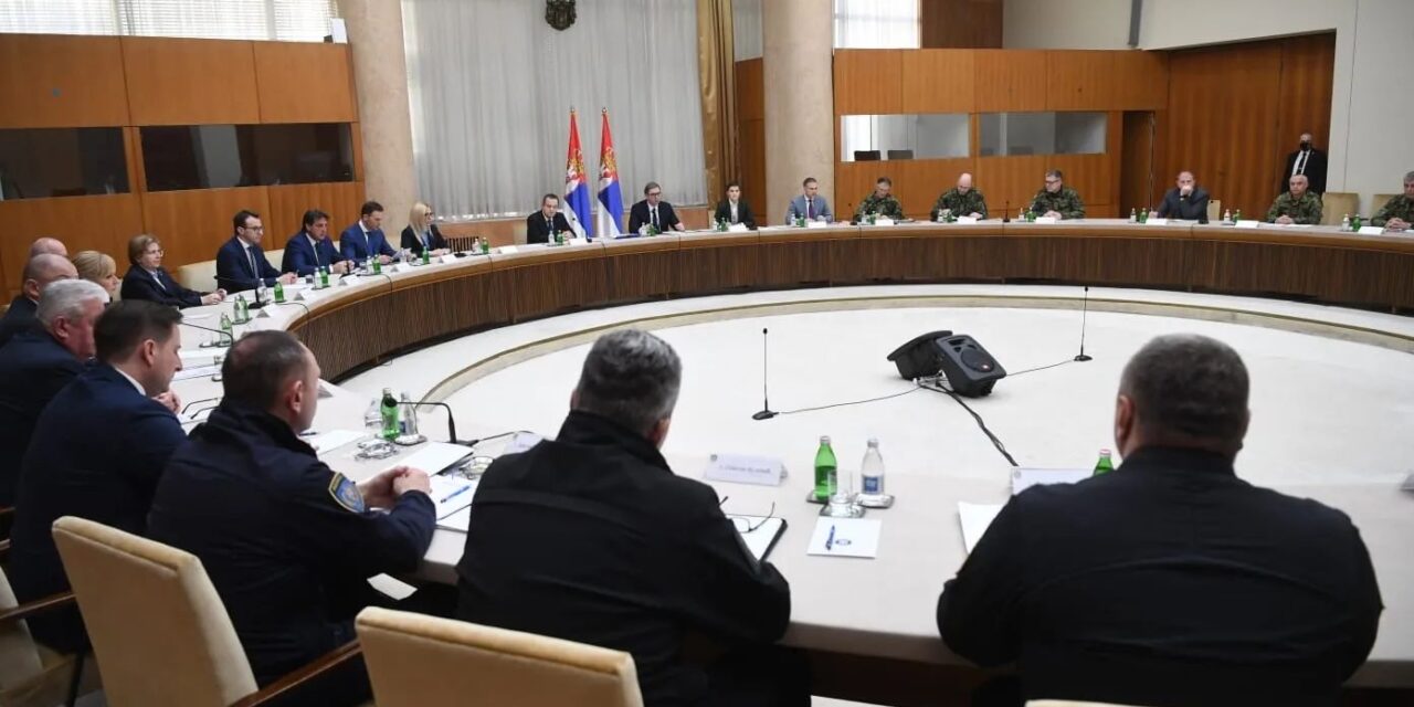 Ismét összeült a szerbiai Nemzetbiztonsági Tanács