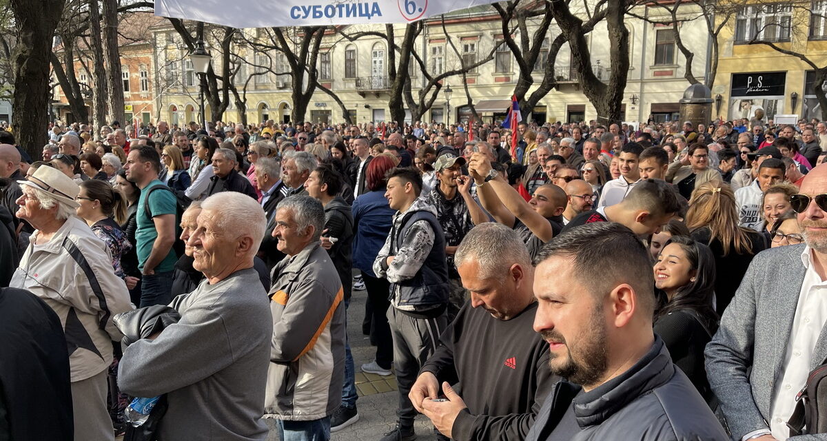 A szabadkaiak fele szavazott, több mint hatvan százalékuk Vučićra