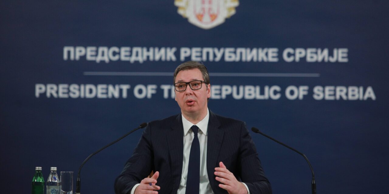 Vučić: Az áprilisi választás azért fontos, hogy ne térjünk vissza a múltba