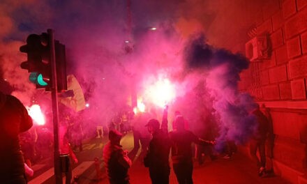 Oroszbarát tüntetés Belgrádban