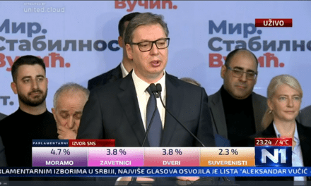 Újvidéken Vučić támogatottsága ötven százalék alatt maradt