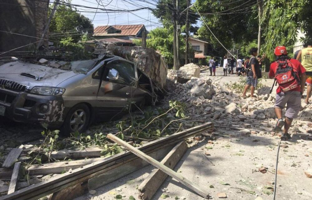 7,1-es erősségű földrengés rázta meg a Fülöp-szigeteket