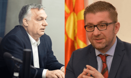 Orbán Viktor Hrisztijan Mickoszki észak-macedón pártvezetővel tárgyalt