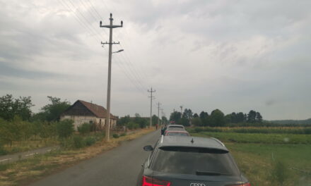 Csak Magyarország felé, belépésre használható a röszkei közúti határátkelőhely