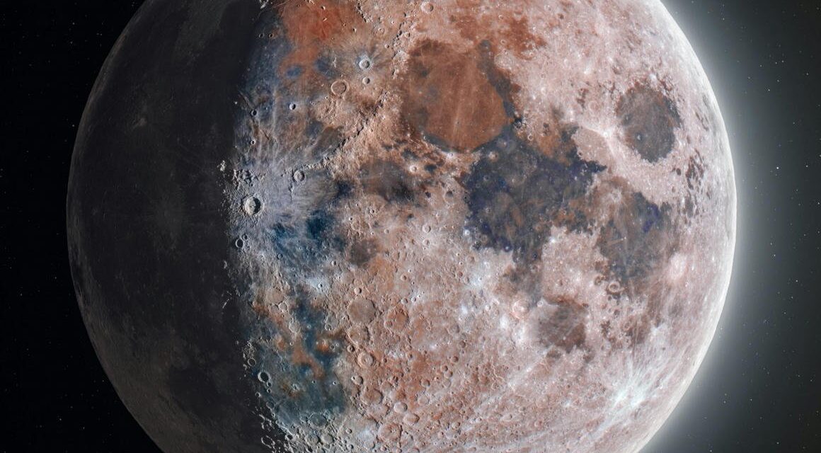Elképesztően részletes fotó készült a Holdról