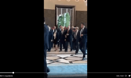Miért fogja a török elnök Putyin karját? – VIDEÓVAL