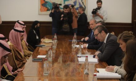 Vučić: Szerbia szeretné elmélyíteni kapcsolatait Szaúd-Arábiával