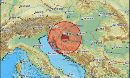 Földrengés volt Zágráb közelében