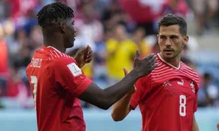 Svájc kameruni születésű játékos góljával győzte le Kamerunt