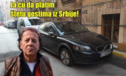 Egy vendéglős kifizette a szerbiai autósok kárát Szarajevóban
