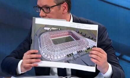 Vučić: Azért kell a stadion, mert az emberek szeretnek focit nézni