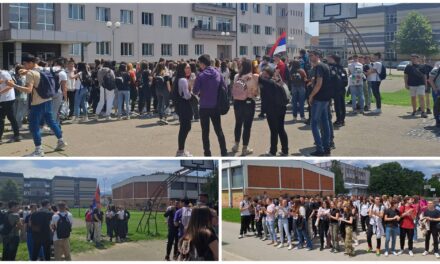 Gimnazisták tartottak figyelmeztető sztrájkot a tervezett állami érettségi miatt