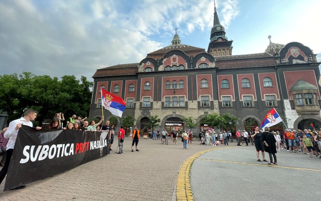 Szerdán ismét az erőszak ellen tüntetnek a szabadkaiak