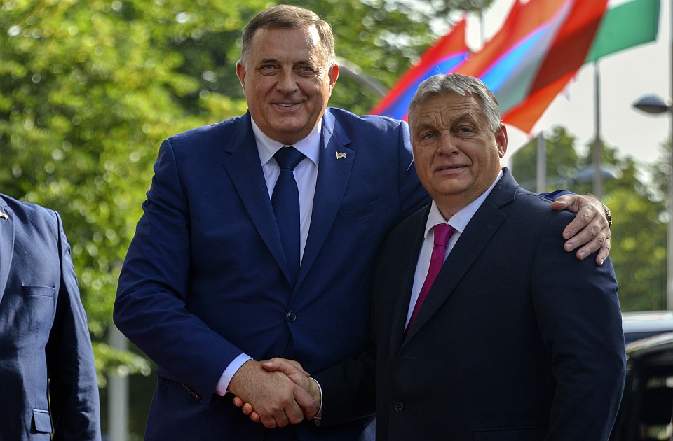 Dodik: Magyarország újabb százmillió euróval segítheti meg a boszniai Szerb Köztársaságot