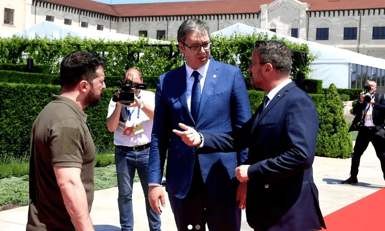 Vučić rövid, de tartalmas megbeszélést folytatott az ukrán elnökkel