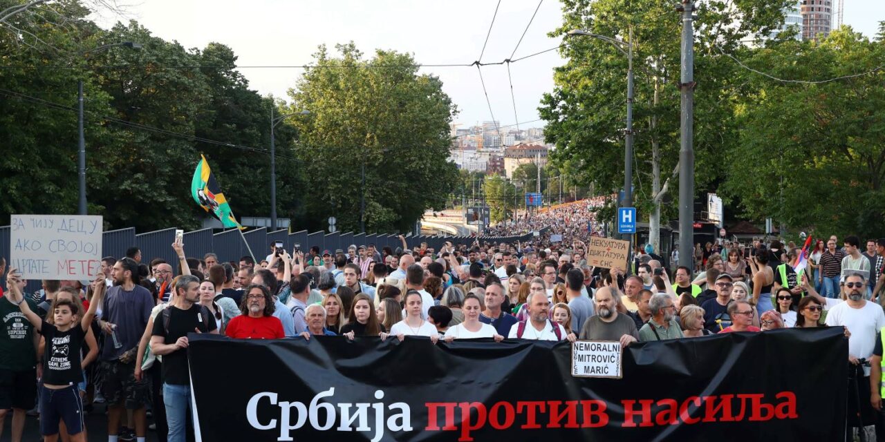Újabb erőszakellenes tüntetés lesz szombaton Belgrádban