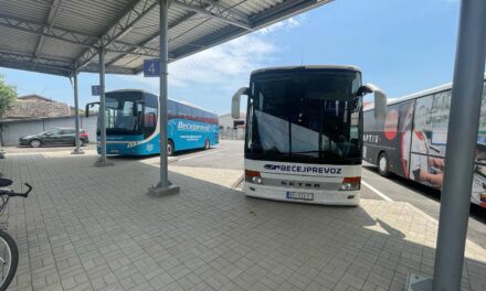 Megépült Óbecsén az új autóbuszállomás