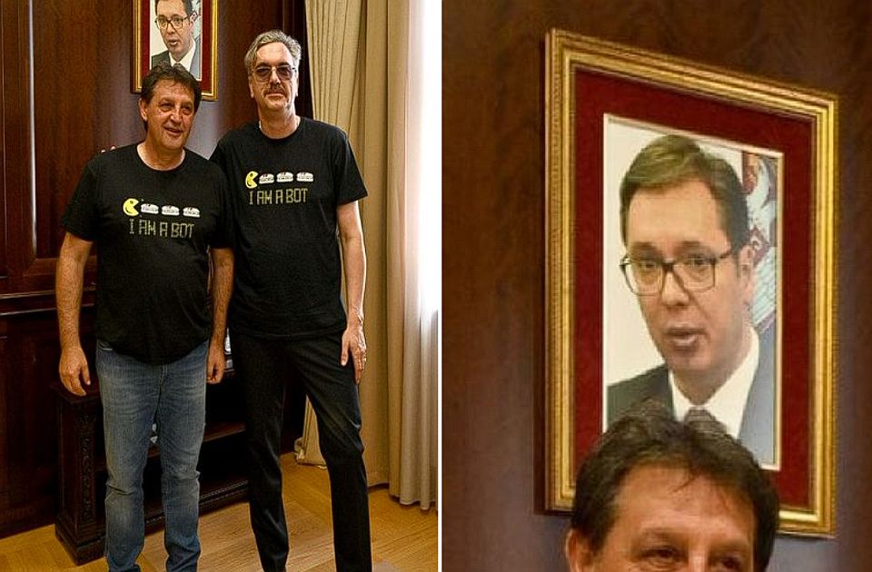 Gašić és Čadež „Én is troll vagyok” pólóval üzent