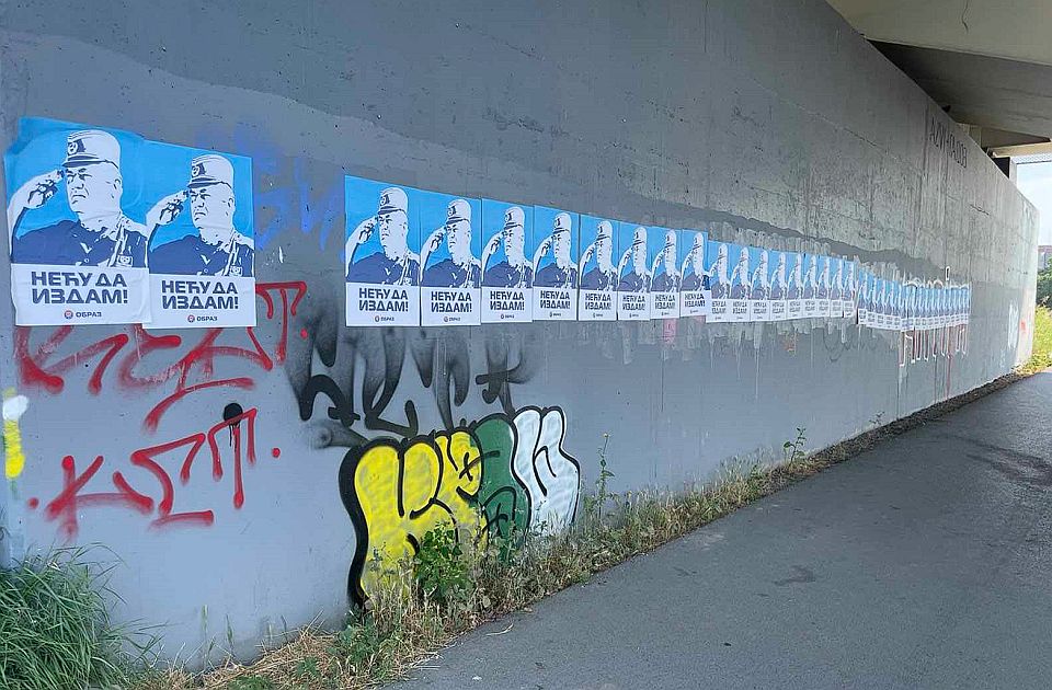 Ratko Mladić-plakátok jelentek meg Újvidéken