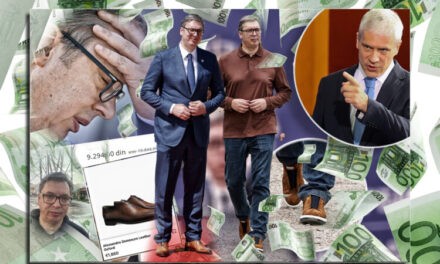 Hány ezer eurót „hord magán” Vučić?