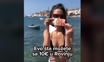 Ez a nő megmutatja, mire elég Rovinjban tíz euró