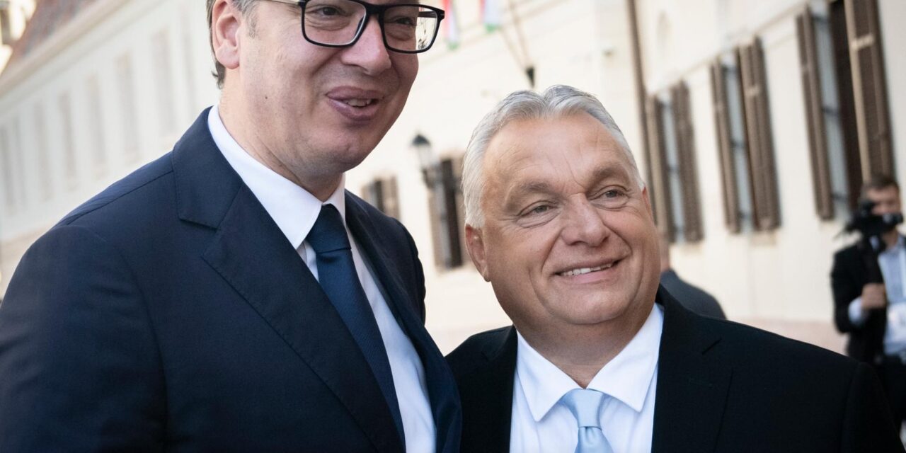 Orbán fogadta Vučićot, valamint a boszniai szerbek vezetőit