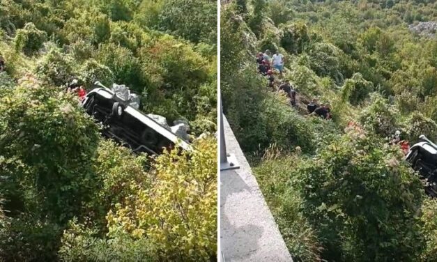 Súlyos autóbuszbaleset Montenegróban