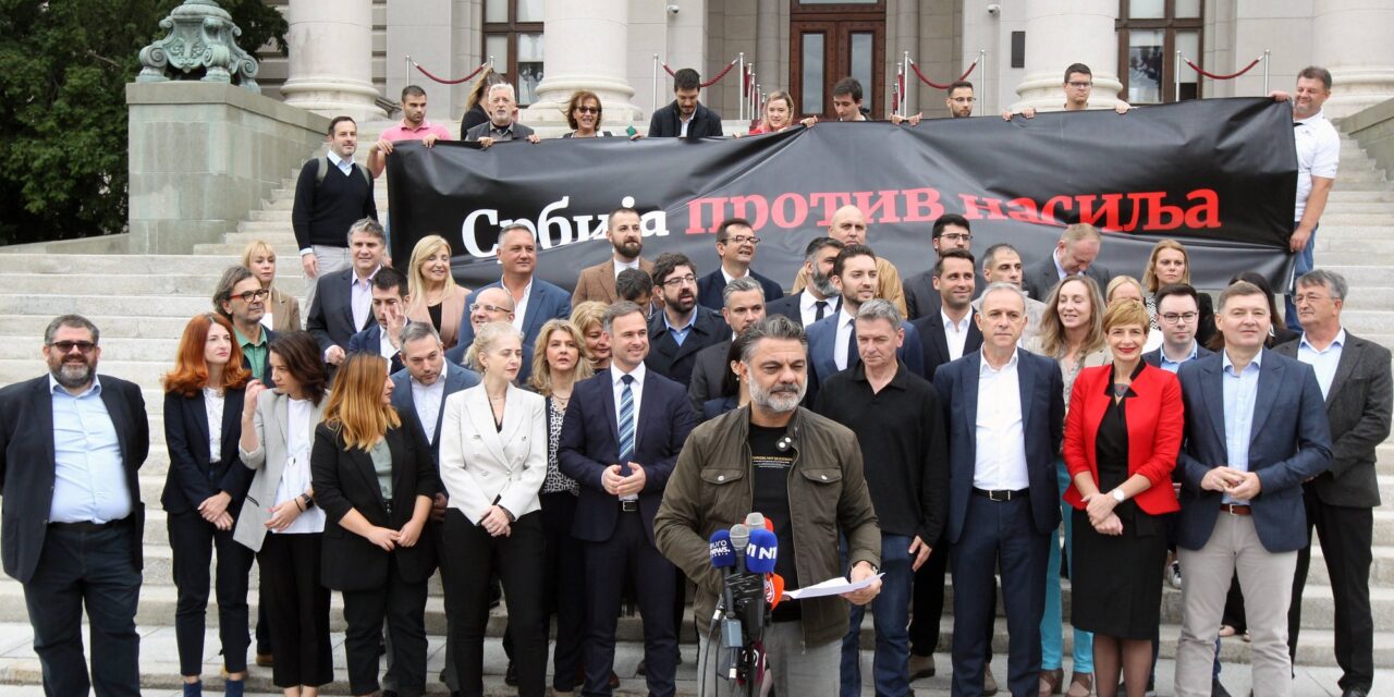 Szerdán Szabadkára érkezik a „Szerbia az erőszak ellen” karaván