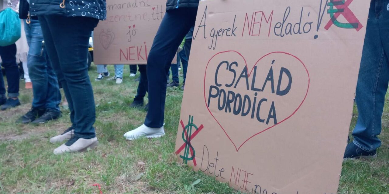 Martináért tüntettek Topolyán