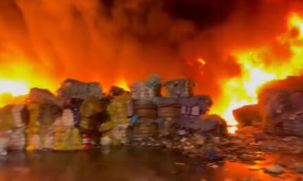 Hatalmas tűz van Eszéken, a polgárokat figyelmeztették, ne hagyják el otthonaikat