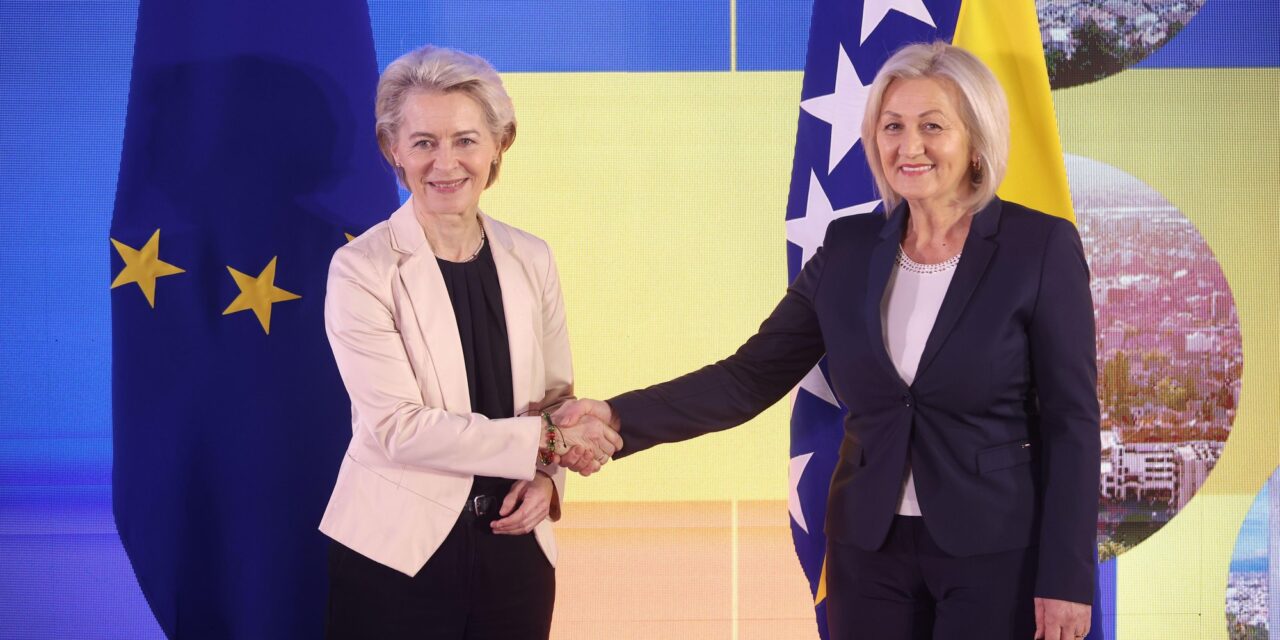 Ursula von der Leyen: Bosznia-Hercegovina jövője az EU-ban van