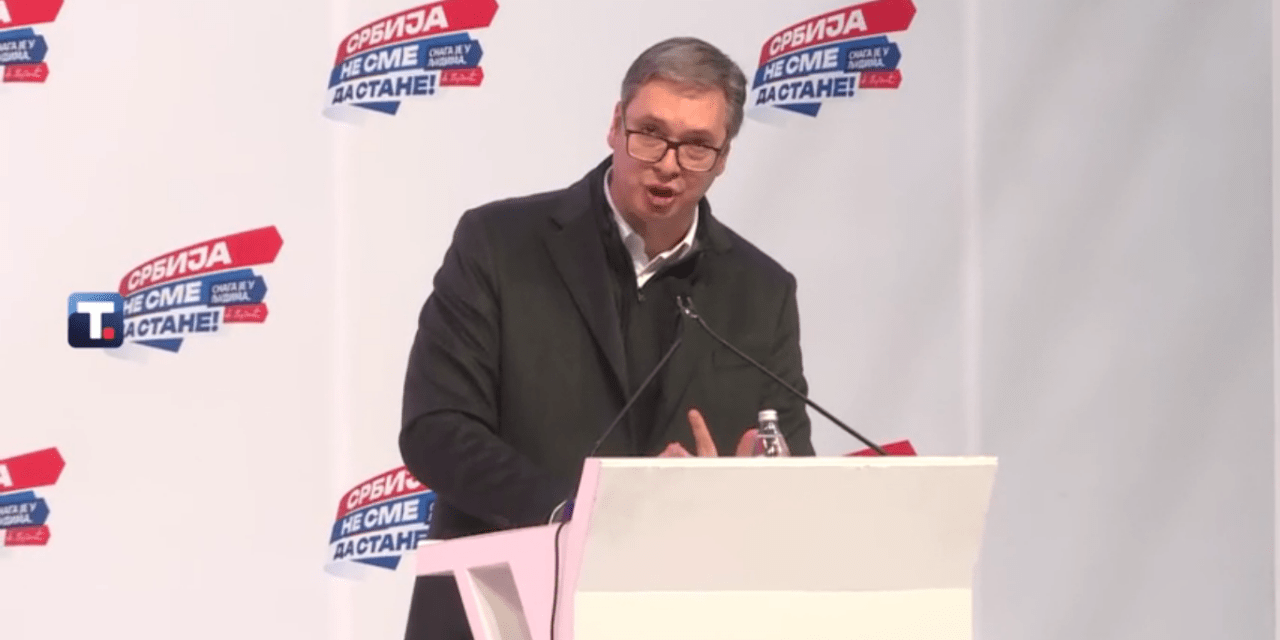 Vučić: Nem akarok államfő lenni, ha az ellenzék győz