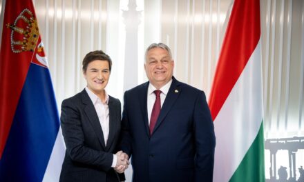 Ana Brnabić Orbán Viktorral tárgyalt