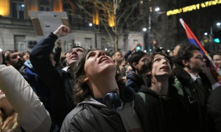 Nyolc napja tüntetnek Belgrádban