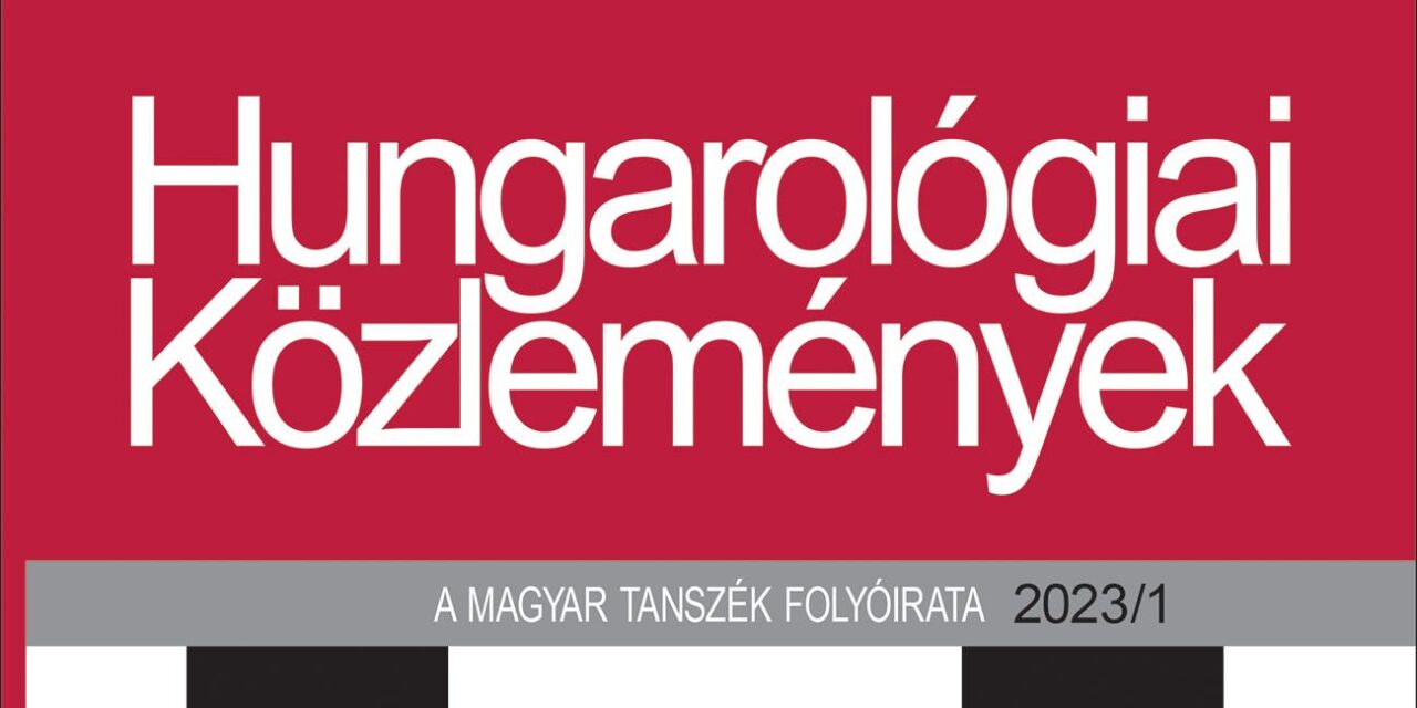 <span class="entry-title-primary">Minoritás és többnyelvűség</span> <span class="entry-subtitle">A Hungarológiai Közlemények 2023. évi négy számáról</span>