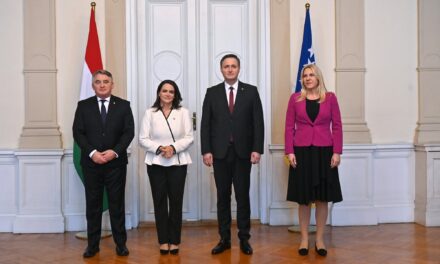 Szarajevóba látogatott Novák Katalin magyar köztársasági elnök