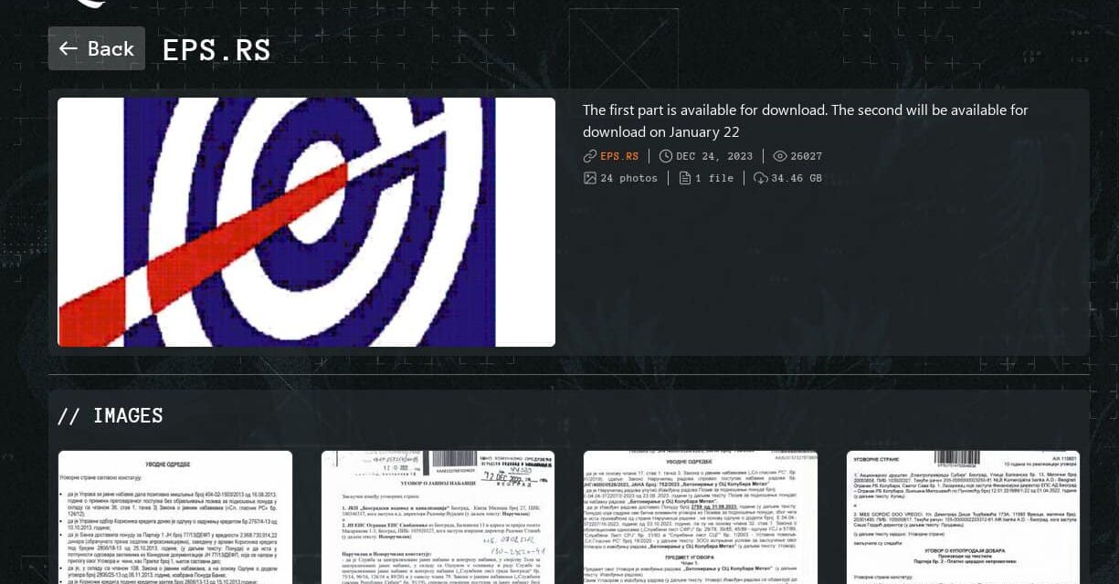 Személyes adatokat tettek közzé az EPS honlapját feltörő hackerek az interneten