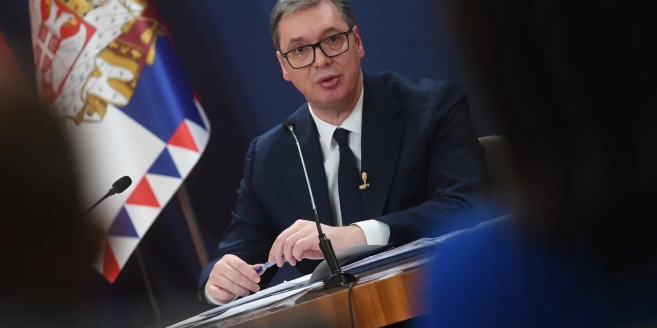 Vučić pénteken 18 órakor ismét szól a néphez