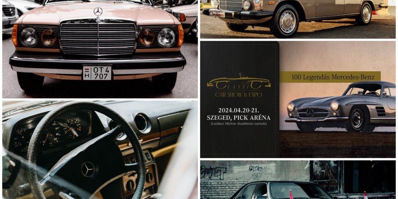 Száz legendás Mercedes egy helyen, Szegeden