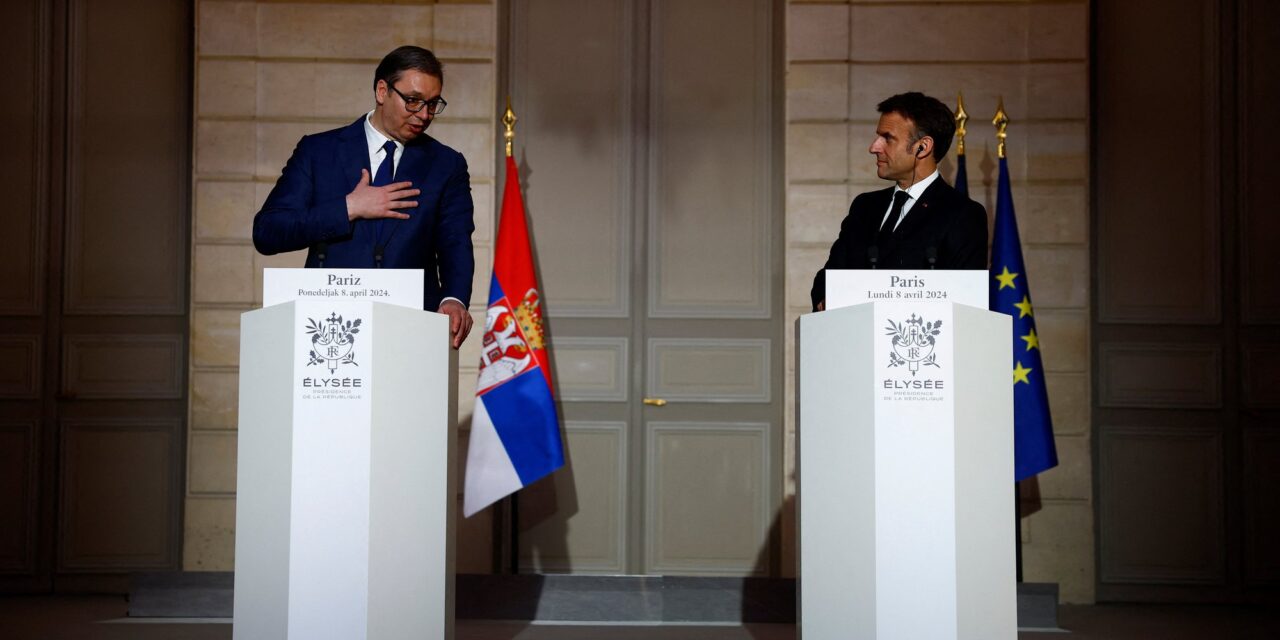 Banjska és Radoičić miatt Vučić hideg zuhanyt kapott a nyakába Párizsban