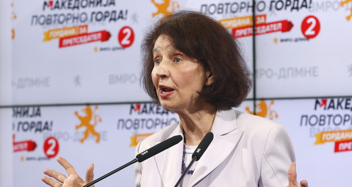 <span class="entry-title-primary">A konzervatív VMRO-DPMNE győzött az észak-macedóniai választásokon</span> <span class="entry-subtitle">Gordana Siljanovska-Davkova nyerte az elnökválasztást</span>