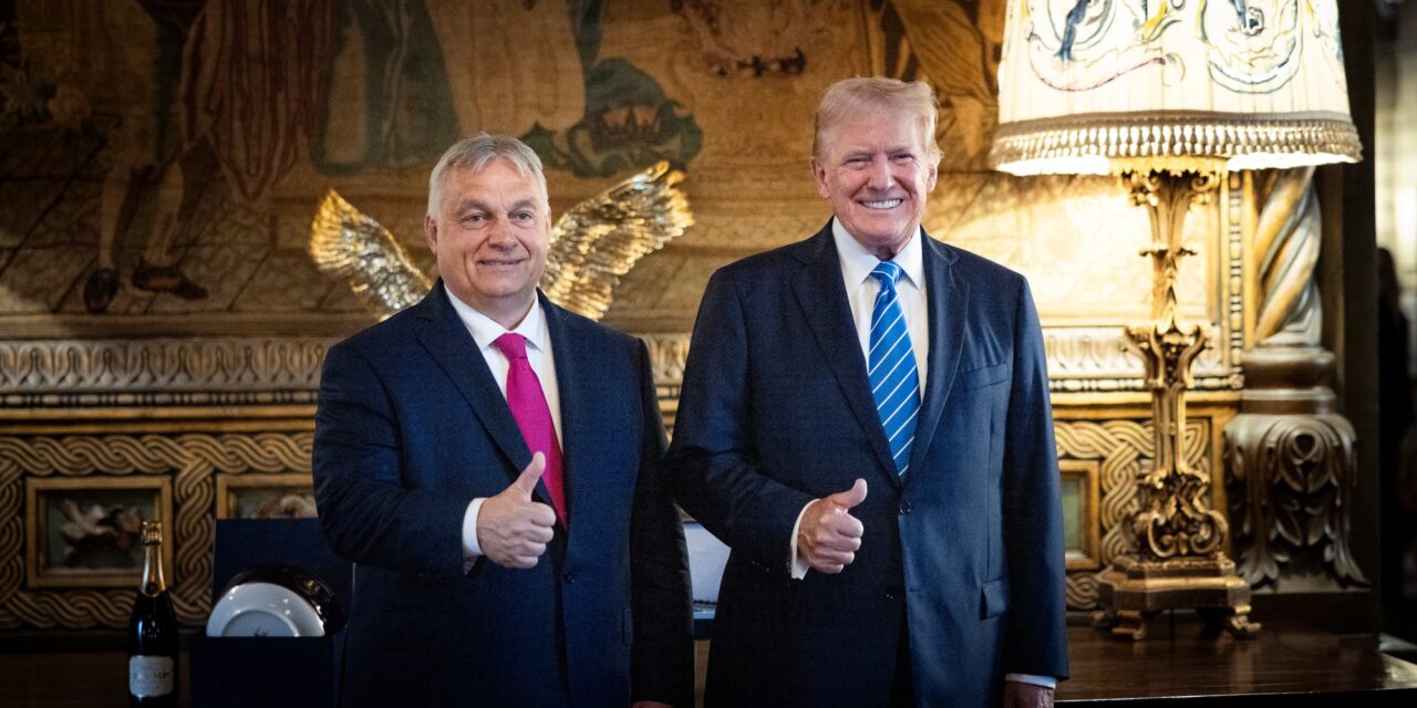 Orbán Viktor Donald Trumppal tárgyalt a béke lehetőségeiről