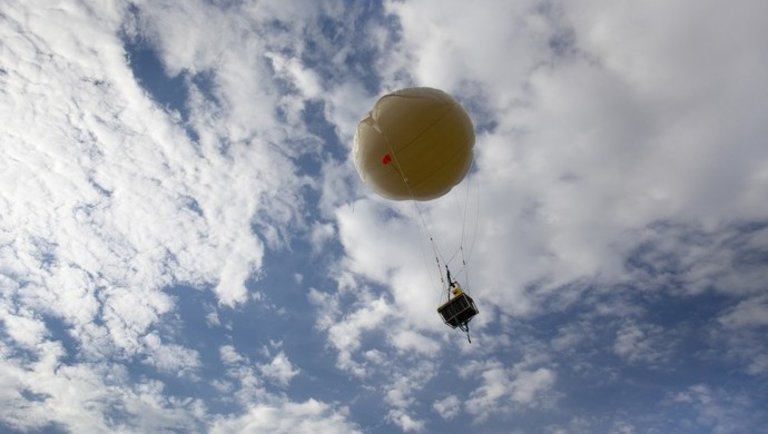 Algyői kertben landolt egy meteorológiai szonda