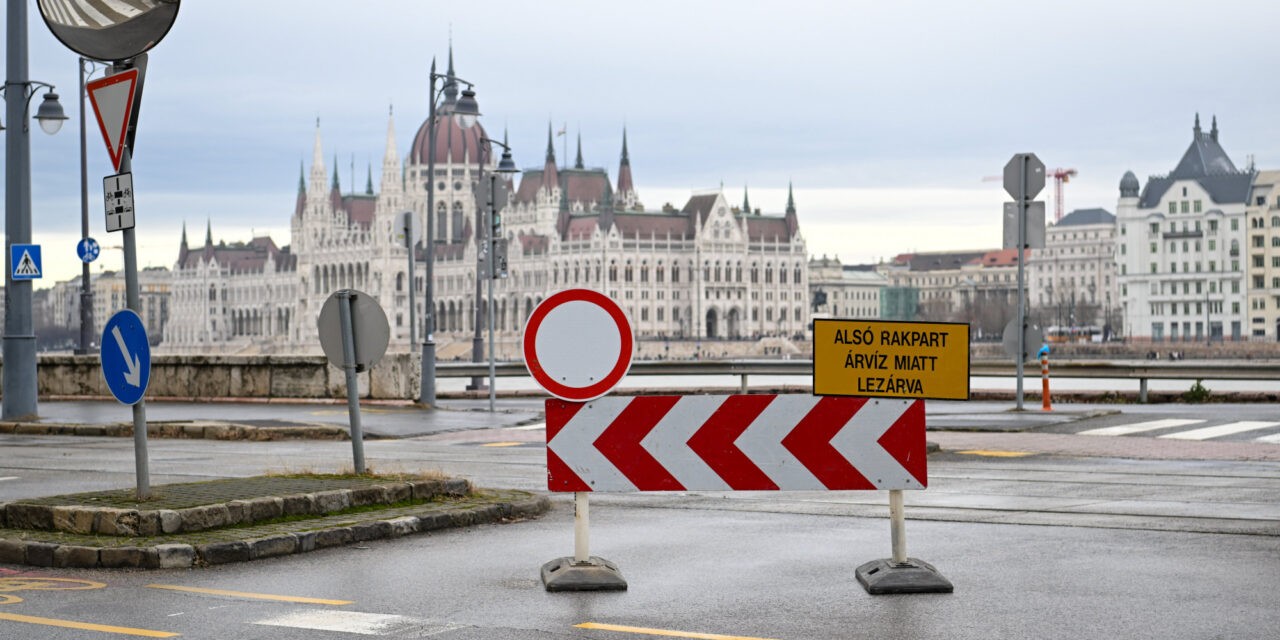 Másodfokú az árvízvédelmi készültség Budapesten