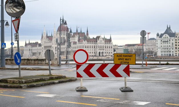 Másodfokú az árvízvédelmi készültség Budapesten