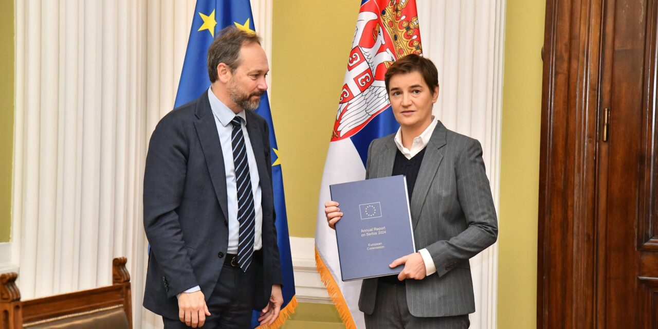 Brnabić kézhez kapta a Szerbiáról szóló uniós jelentést