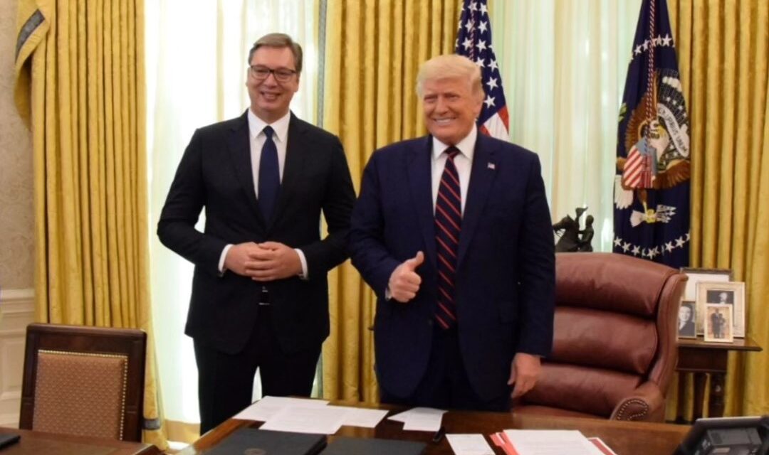 Vučić már gratulált is Trumpnak