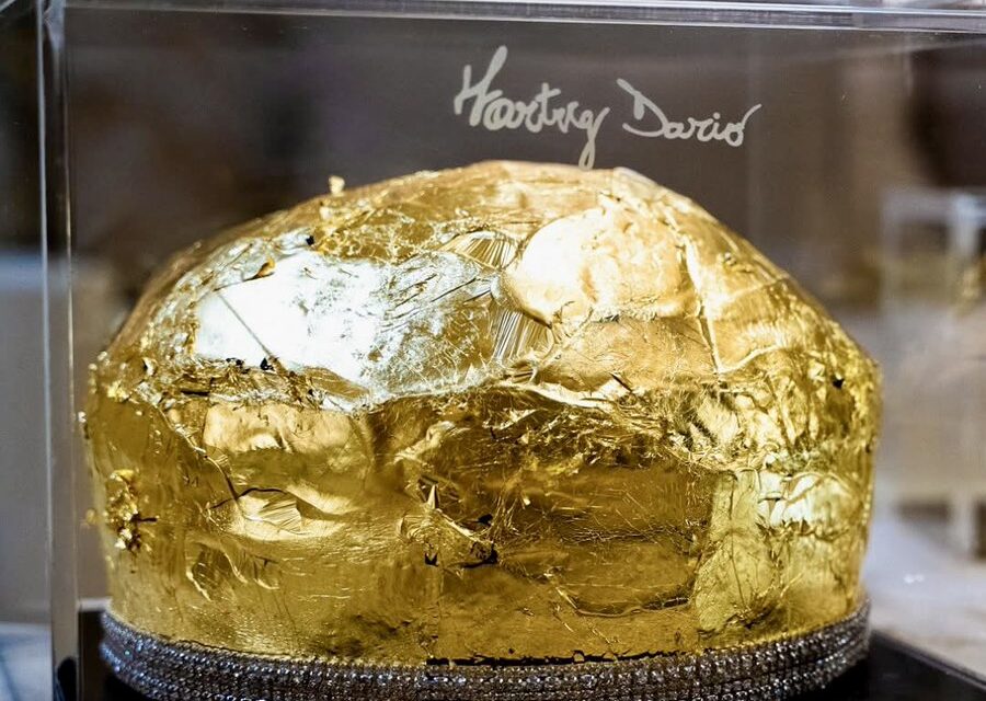 Luxus karácsonyi sütemény készült Olaszországban