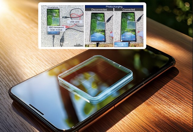 Teljesen átlátszó napelem kerülhet a telefonok képernyőibe