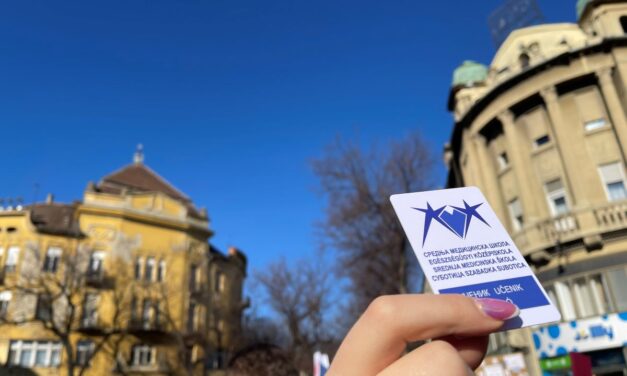 Blokád a szabadkai Egészségügyi Középiskolában